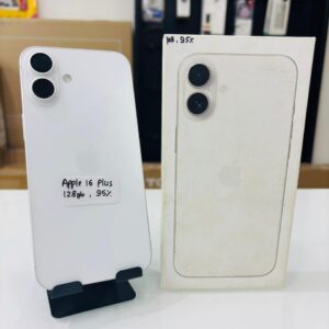 iphone 16 plus / 128gb white