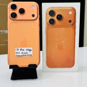 iphone 17 pro 256 gb 100% warranty 1/12/26 orange