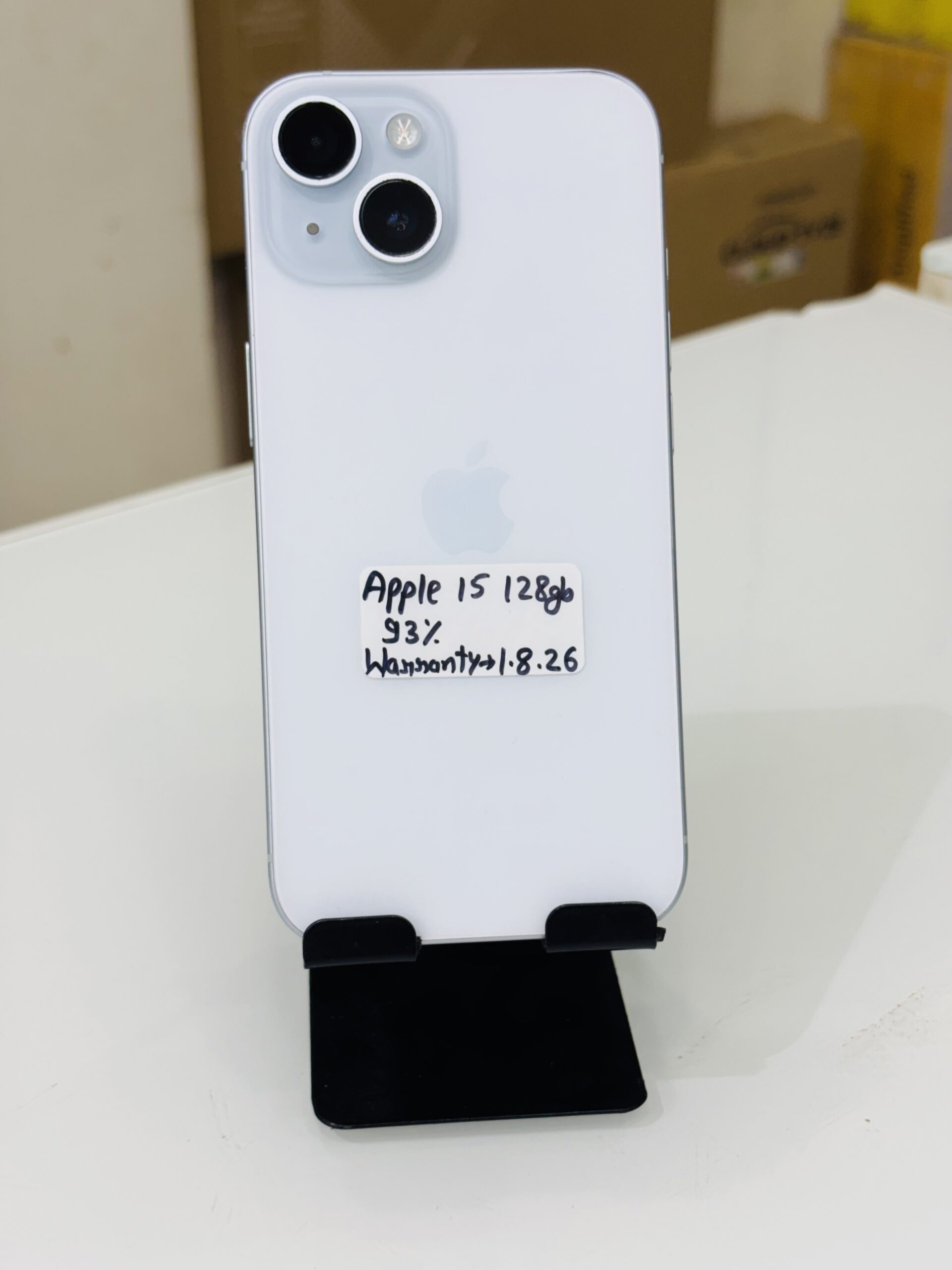 Iphone 15 128 gb Blue 93% 1/8/26