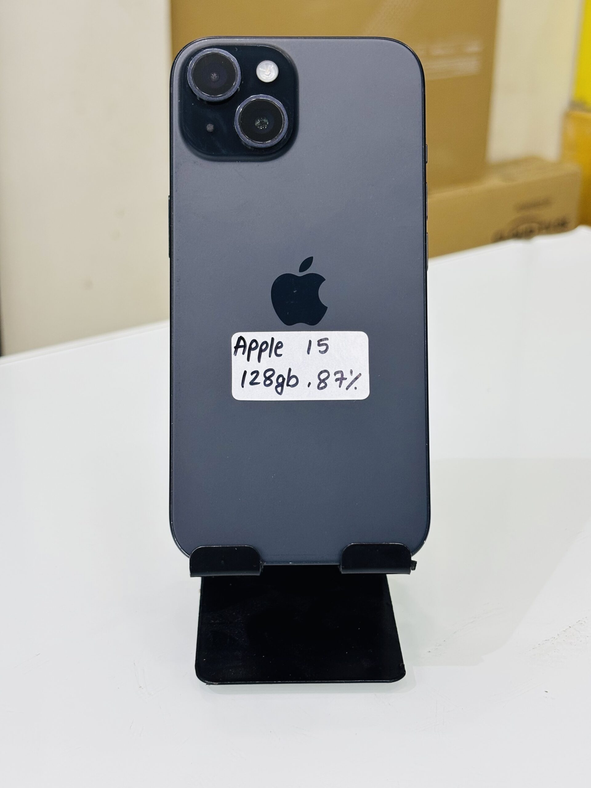 Iphone 15 128 gb 87% Black