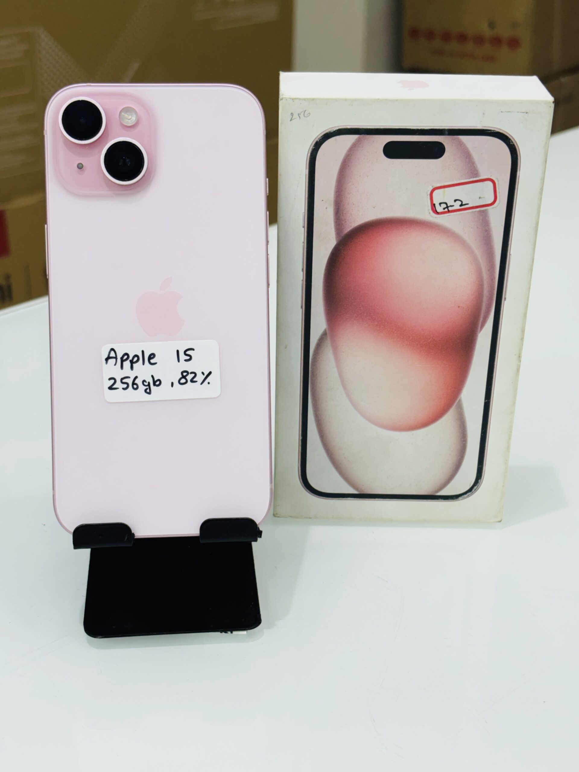 Iphone 15 256 gb 82% Pink