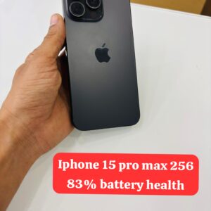 iphone 15 pro max 256 83%