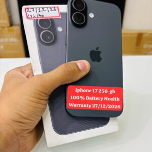 iphone 17 256 100% warranty 13/3/27 5678