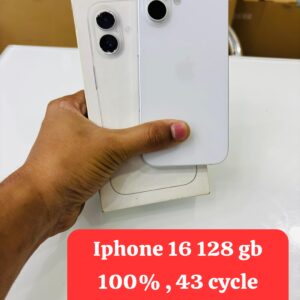 iphone 16 128 gb 100% warranty 3/2/26