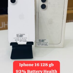 iphone 16 128 gb 95% black