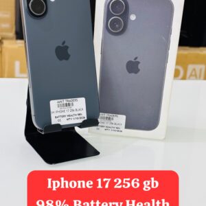 iphone 17 256 gb 98% 1/10/2026 black